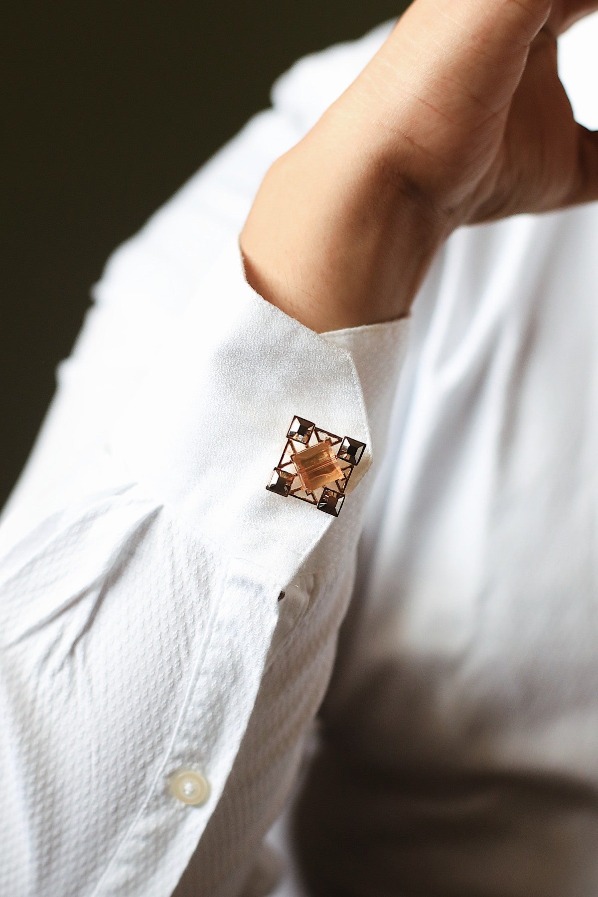 Buy Swarovski Stone Cufflink For Women Online at ScrollnShops